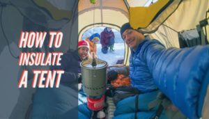 how to insulate a tent for camping