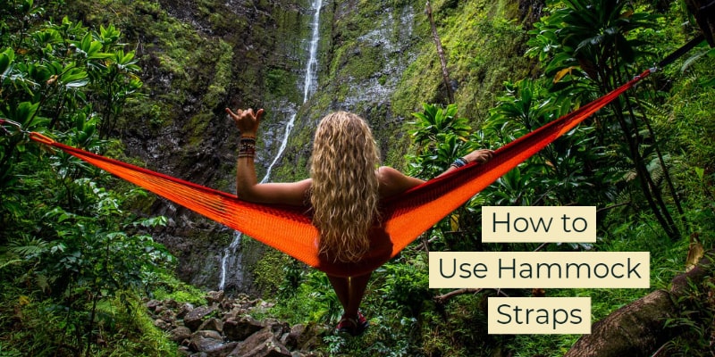 how to make tree straps for hammock