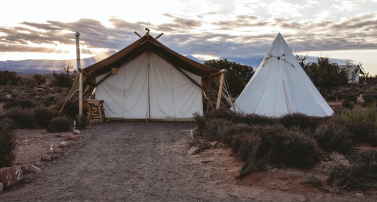 how to patch a canvas tent