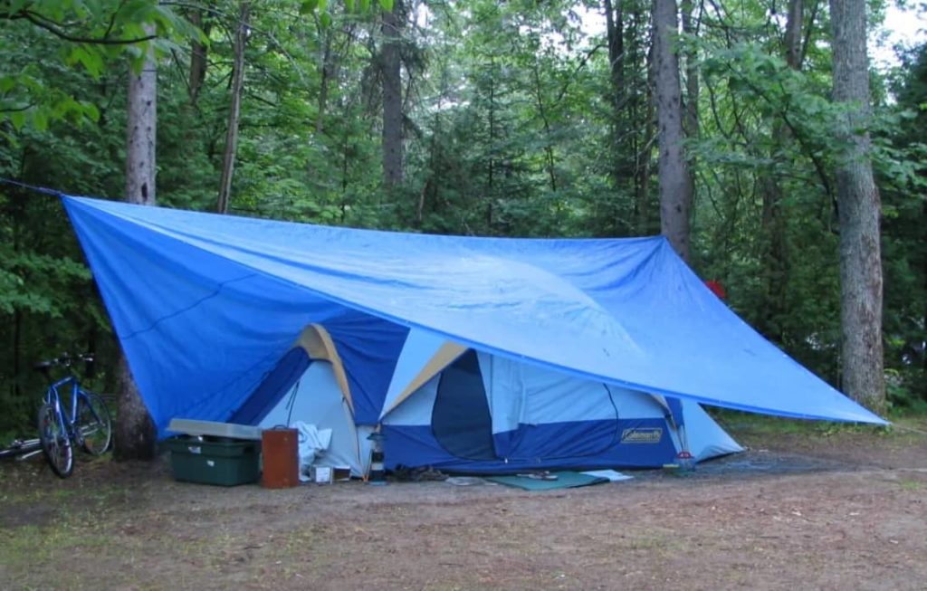 tarp making process