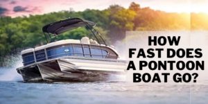 How fast does a pontoon boat go