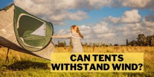 Can Tents Withstand Heavy Wind